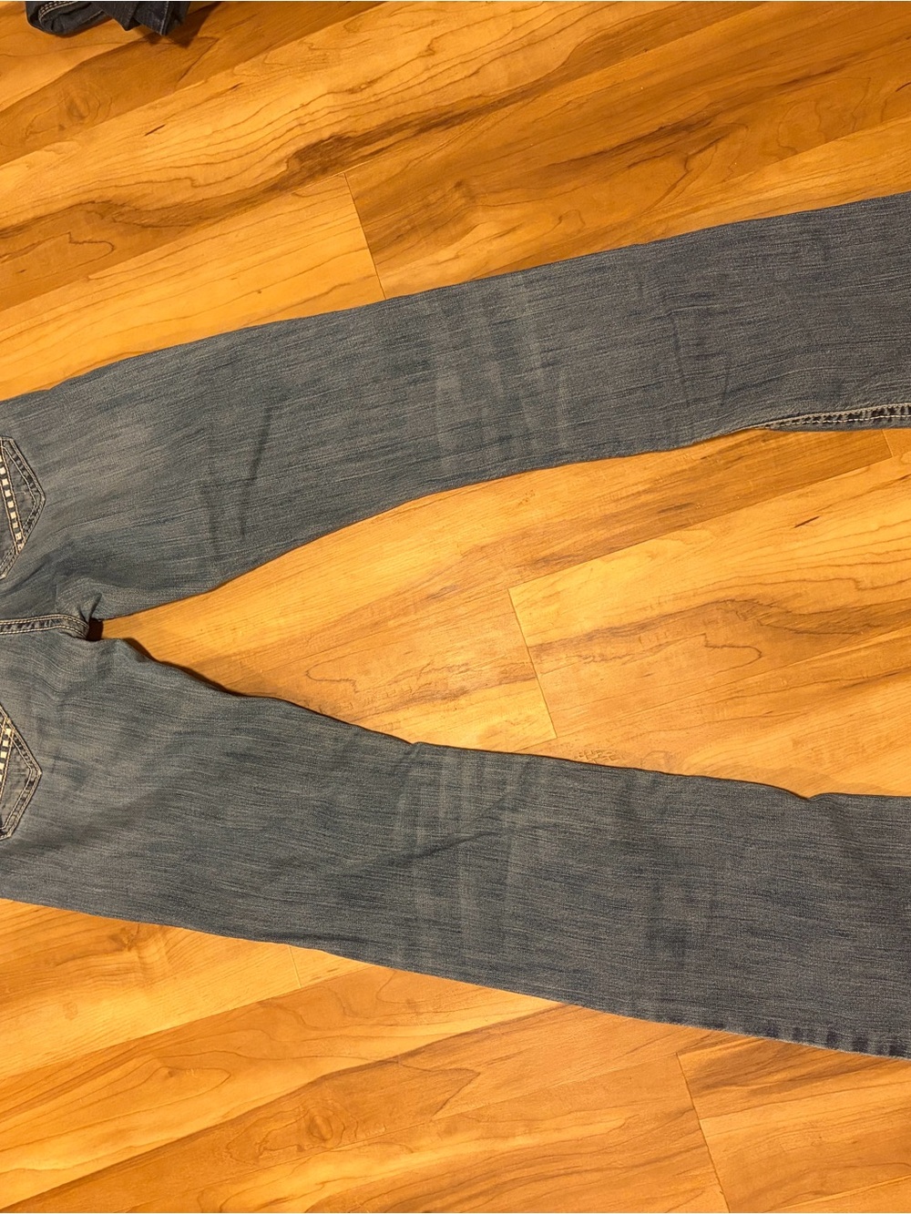 Women's Straight-Leg Jeans in Light Blue